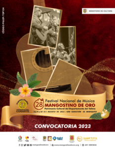 Afiche del Festival Mangostino de Oro 2023